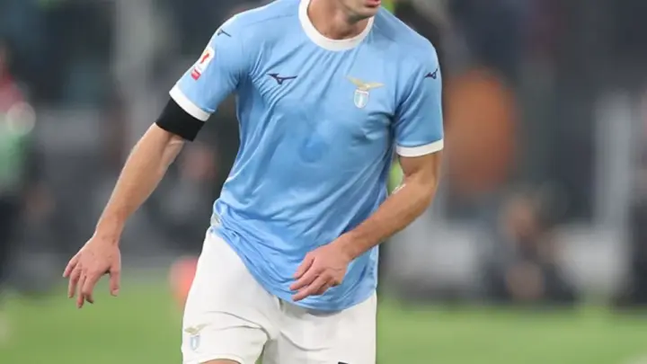 Adam Marušić u dresu Lacija na arhivskoj klupskoj fotografiji; nije utakmica sa Juventusom. Foto: SS Lazio.