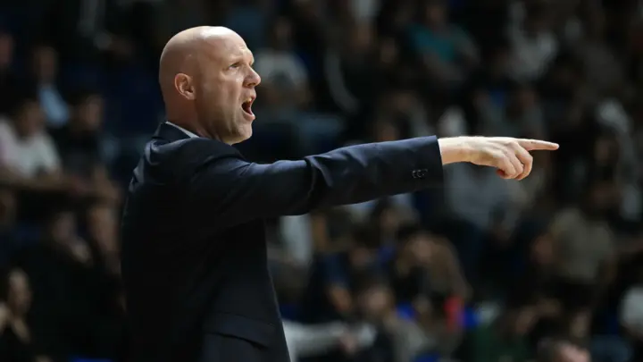 Trener Budućnosti Andrej Žakelj