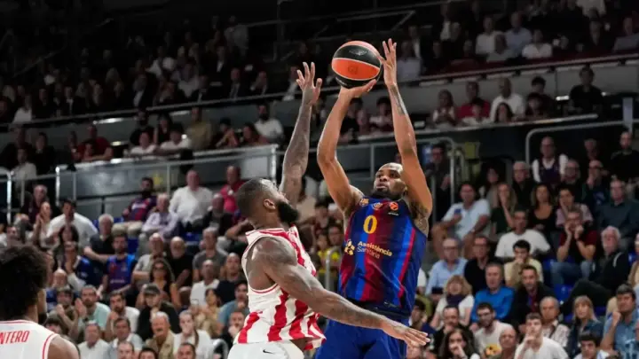 Barselona – Olimpijakos 100:105, Evroliga 16.10.2026. Foto: Pere Puntí / Mundo Deportivo.