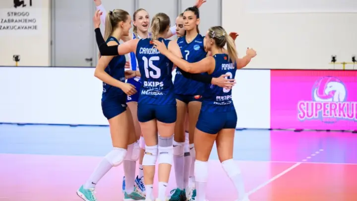 Fotografija uz izvještaj MINA sa utakmice odbojkašica Budućnosti i Herceg Novog, 24. oktobar 2026. Foto: MINA / OSCG.