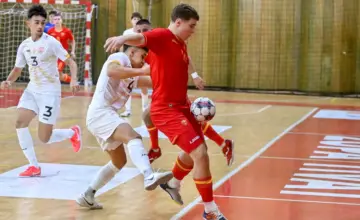 Utakmica omladinskih futsal reprezentacija Crne Gore i Sjeverne Makedonije u Tivtu 28. oktobra 2026.