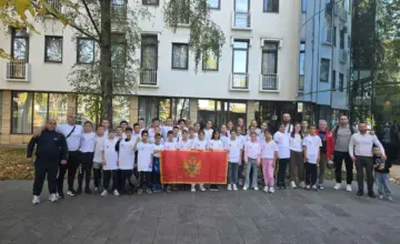 Crnogorski džudisti uzrasta do 12 godina na Balkanskom prvenstvu u Sarajevu u oktobru 2026. Foto: Džudo savez Crne Gore / Vijesti.