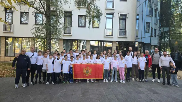 Crnogorski džudisti uzrasta do 12 godina na Balkanskom prvenstvu u Sarajevu u oktobru 2026. Foto: Džudo savez Crne Gore / Vijesti.