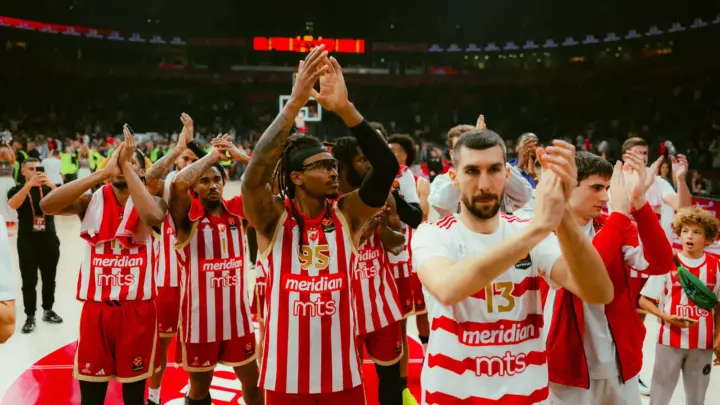 Crvena zvezda – Pariz 90:81, Evroliga 16.10.2026. Foto: KK Crvena zvezda.