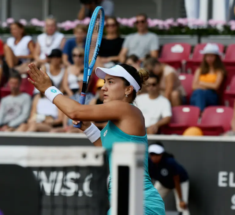 Danka Kovinić na teniskom turniru u Baštadu 2019. Foto: SweTennis / Wikimedia Commons, CC BY-SA 4.0.