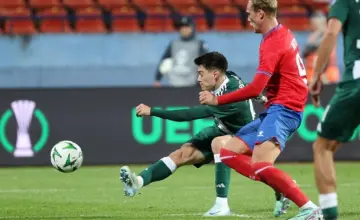 Stvarna arhivska fotografija fudbalera Borca i Panatinaikosa iz prethodnog međusobnog duela 2024. godine. Nije fotografija sa utakmice 15.10.2026. Izvor: Klix.ba.