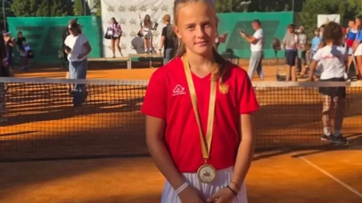 Filimona Radoman na teniskom turniru u Poreču