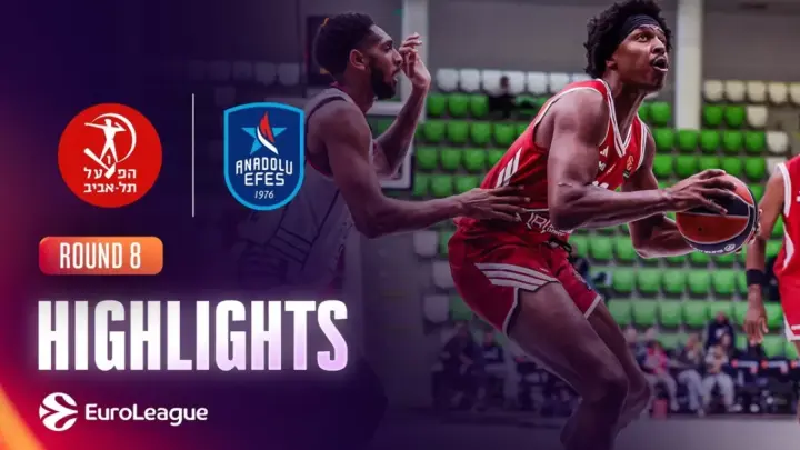 Hapoel Tel Aviv u akciji protiv Anadolu Efesa u Botevgradu 28. oktobra 2026, 8. kolo Evrolige.