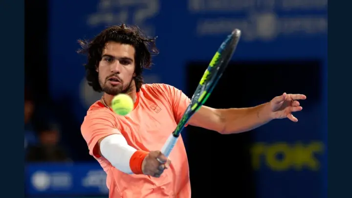 Arhiva: Carlos Alcaraz / Rezultat.me, Japan Open 2026; nije meč sa Bergsom