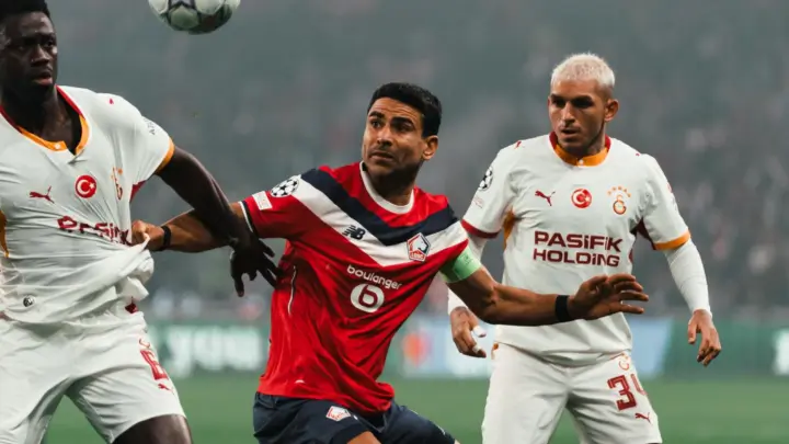Stvarna fotografija sa utakmice Lil – Galatasaraj 2:4, 21. oktobar 2026, fotografija LOSC sa zvaničnog izvještaja.