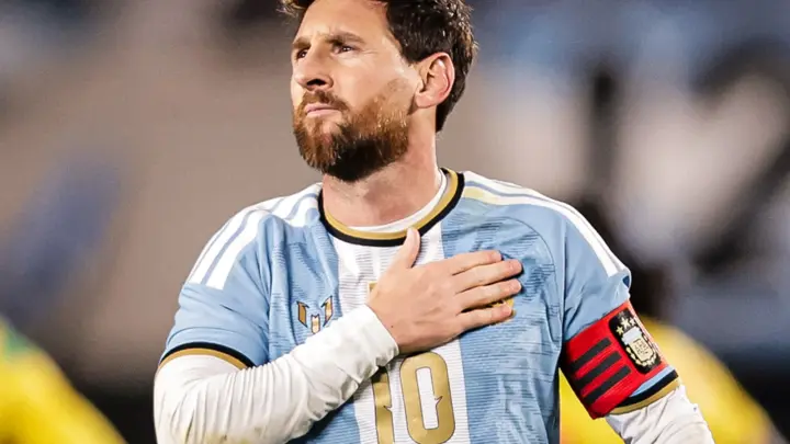 Lionel Messi u dresu Argentine tokom oproštajne utakmice protiv Benina