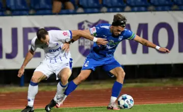 Fudbaleri Mornara na arhivskoj utakmici iz septembra 2026; ilustracija vijesti o Kupu. Foto: FSCG / Vijesti.