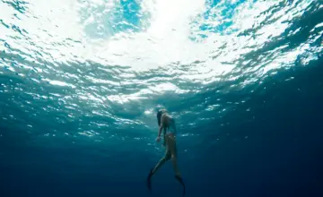 Ronilac u morskoj vodi, ilustracija podvodnih sportova; Jeremy Bishop / Unsplash. Nije snimljeno u Baru.