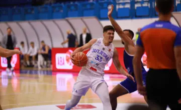 Originalna fotografija sa utakmice Sutjeska Nikšić – Triglav Kranj 87:80, 21. oktobra 2026. Foto KK Sutjeska / Andrija Radulović.