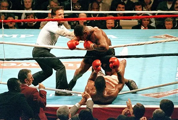 Mike Tyson u borbi protiv Tyrella Biggsa, Atlantic City, 16. oktobra 1987.